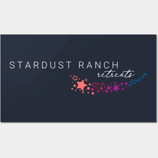 Stardust Ranch Retreats rainbow logo Posters and Art